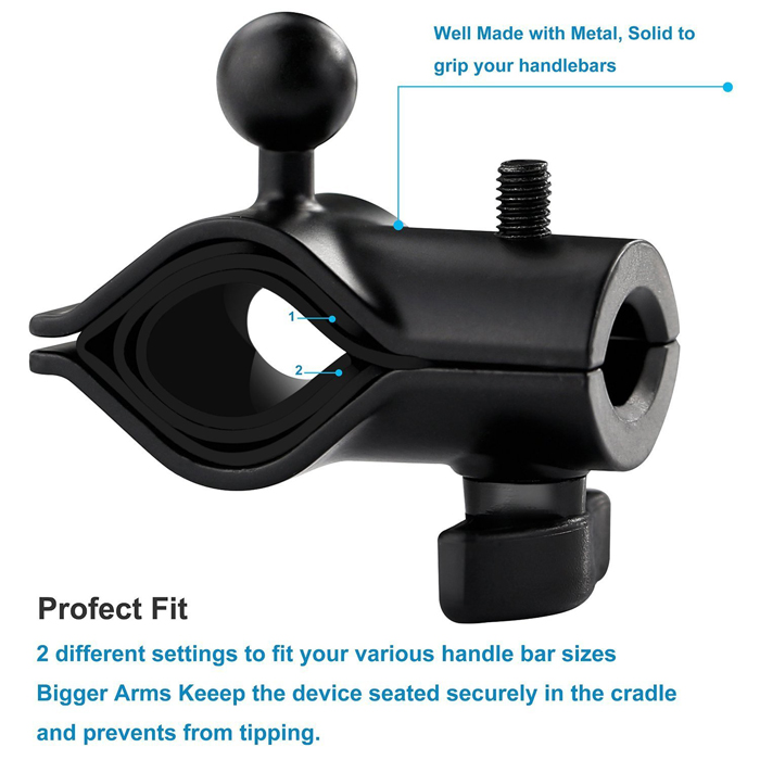 Qidian Metal Bike Phone Holder for Smartphone