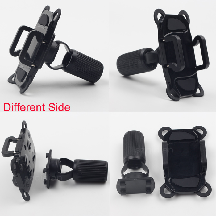 High End Bicycle Phone Holder Mount with Rubber Band