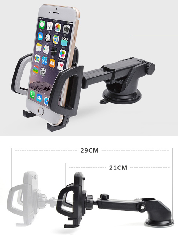 Long Arm Windshield Car Mount Holder