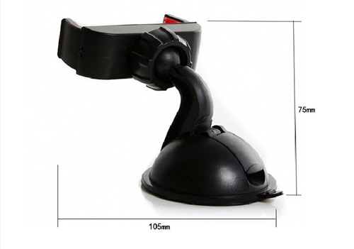 Qidian Silicone Suction Cup Phone Mount For Car