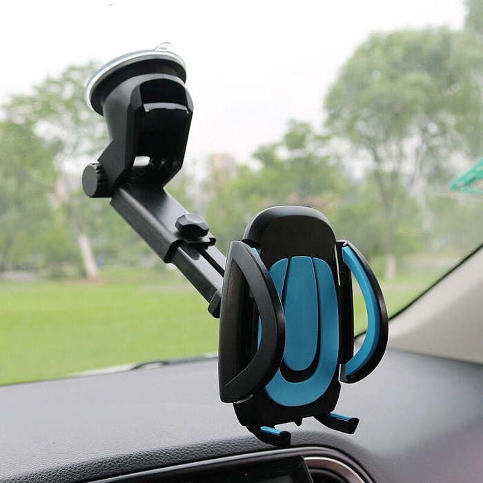 Long Arm Easy one touch Mount for Car Phone Holder