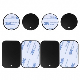 Rectangular and Circular Metal Plate For Magnetic Phone Mount