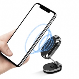 Aluminum Folding Car Mount Magnetic Phone Holder